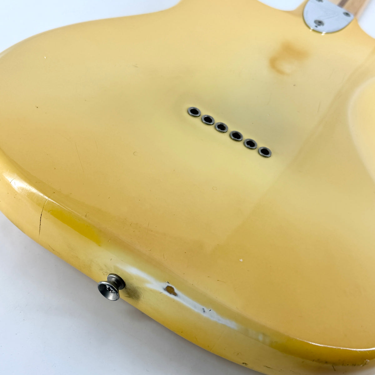 1980 Fender American Hardtail Stratocaster – Olympic White