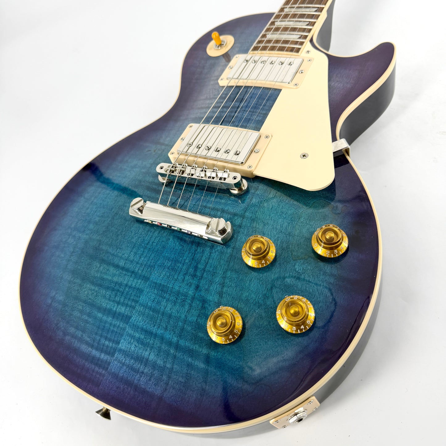 2023 Gibson Les Paul Standard 50s Figured Top – Blueberry Burst