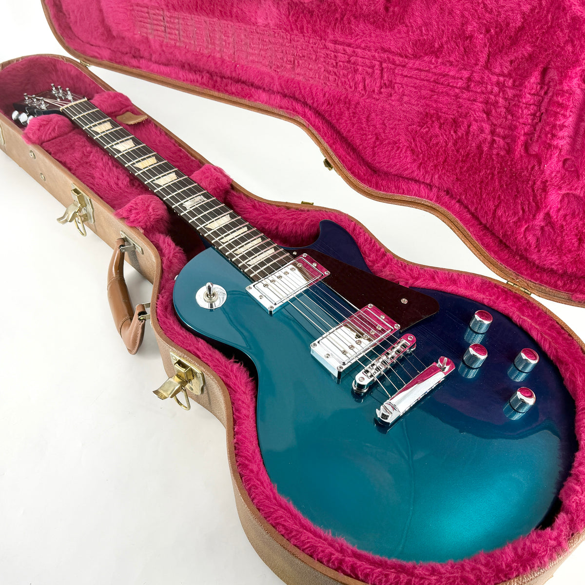 2014 Gibson Les Paul Studio Pro 120th Anniversary - Teal Blue Candy