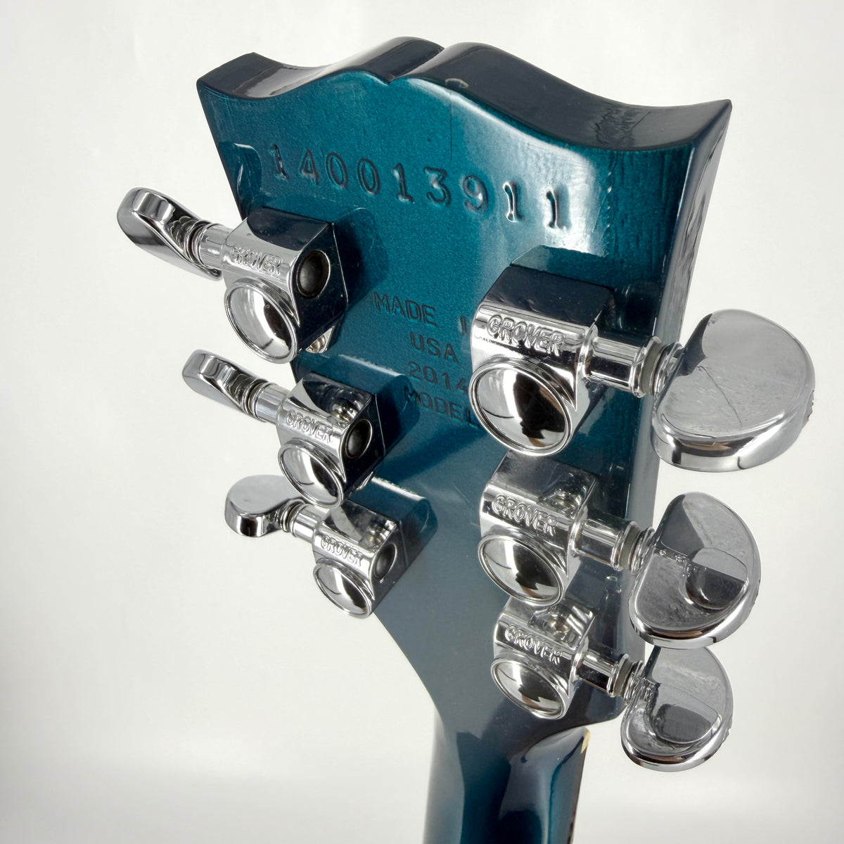 2014 Gibson Les Paul Studio Pro 120th Anniversary - Teal Blue Candy