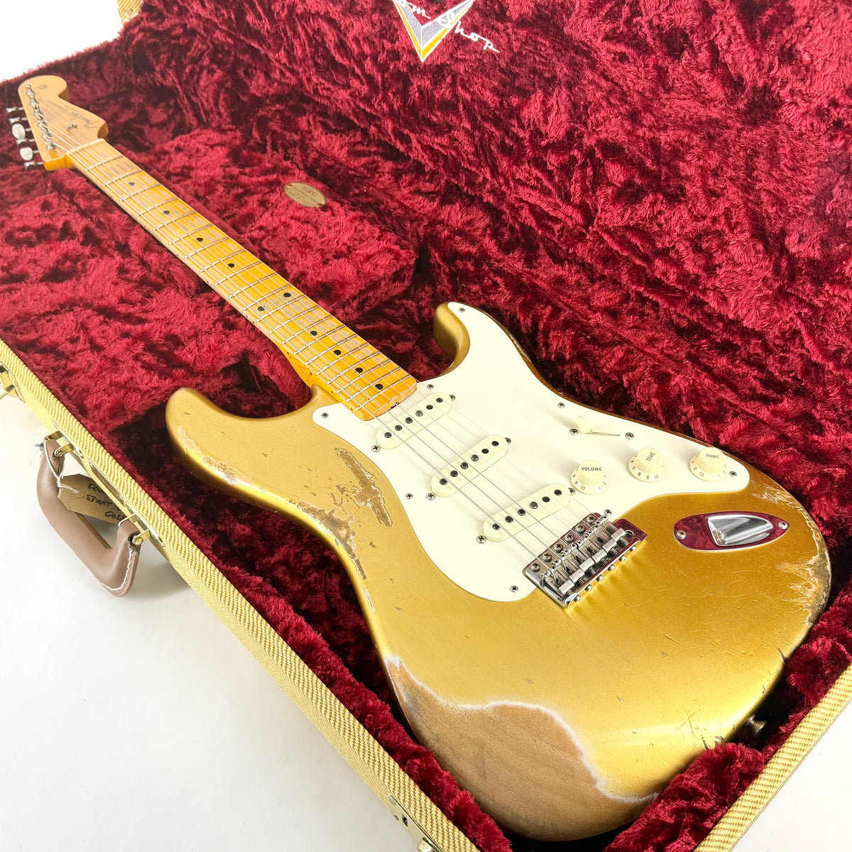 2018 Fender Custom Shop '58 Stratocaster Heavy Relic - Aged HLE Gold