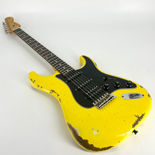 2015 Fender Custom Shop 1960 HSS Stratocaster Heavy Relic – Graffiti Yellow