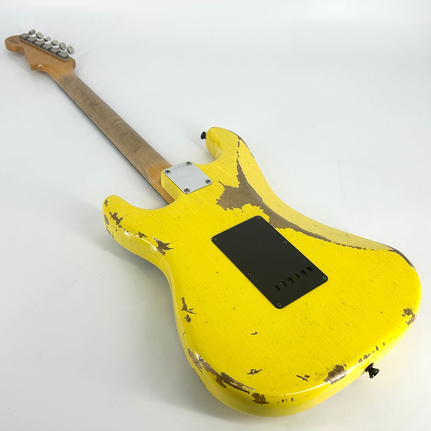 2015 Fender Custom Shop 1960 HSS Stratocaster Heavy Relic – Graffiti Yellow