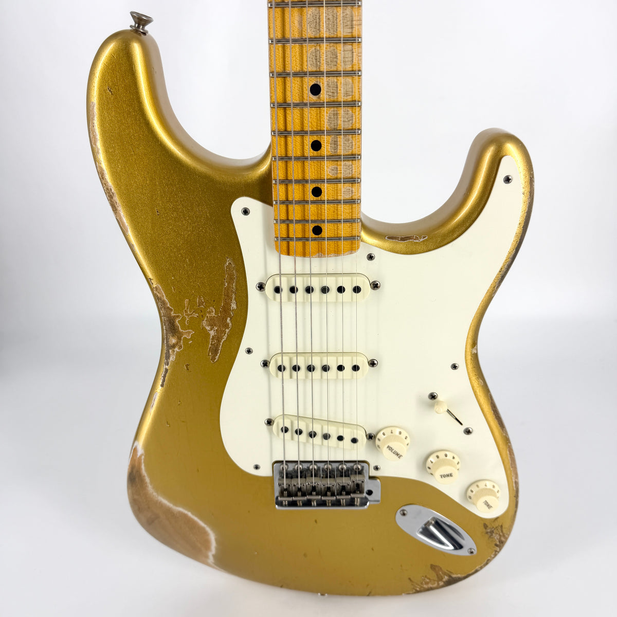2018 Fender Custom Shop '58 Stratocaster Heavy Relic - Aged HLE Gold