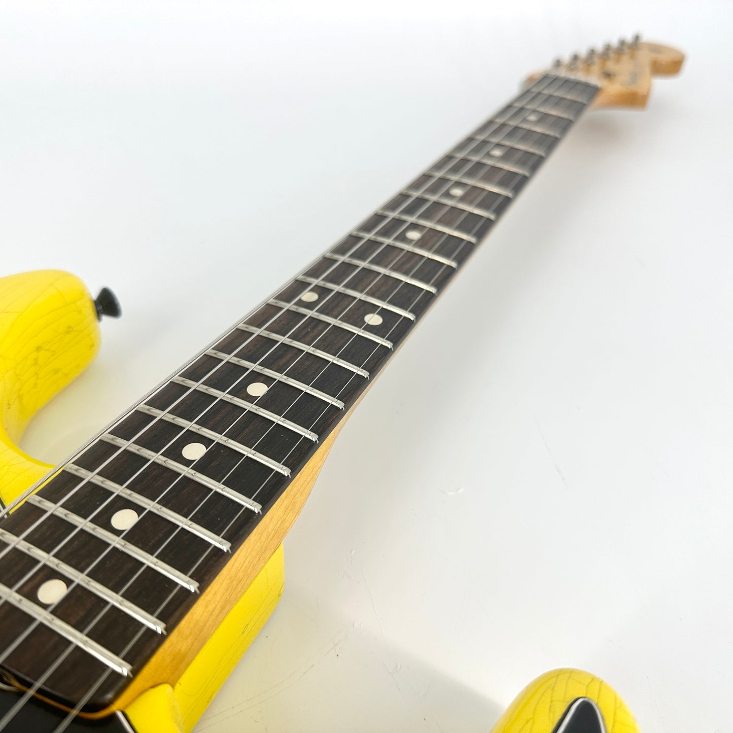 2015 Fender Custom Shop 1960 HSS Stratocaster Heavy Relic – Graffiti Yellow