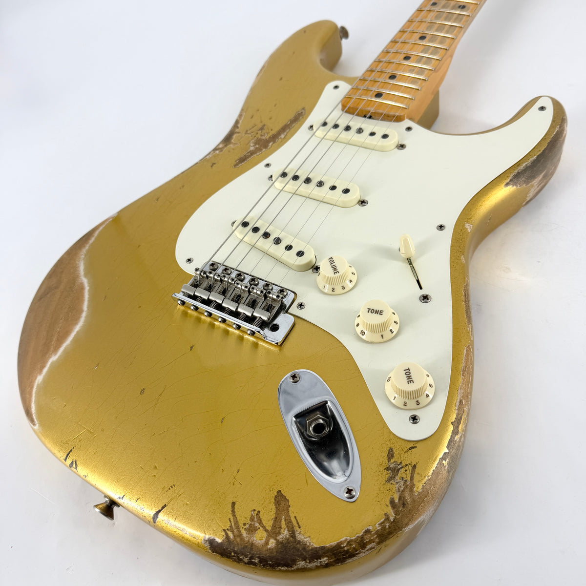 2018 Fender Custom Shop '58 Stratocaster Heavy Relic - Aged HLE Gold