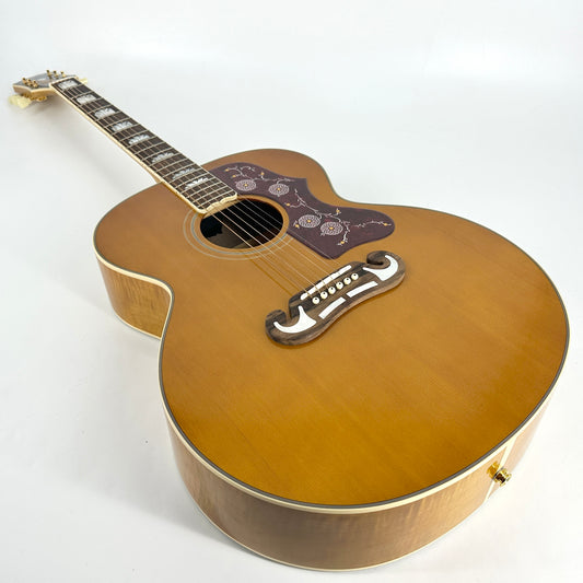 2021 Epiphone Inspired by Gibson J-200 - Aged Natural Antique Gloss