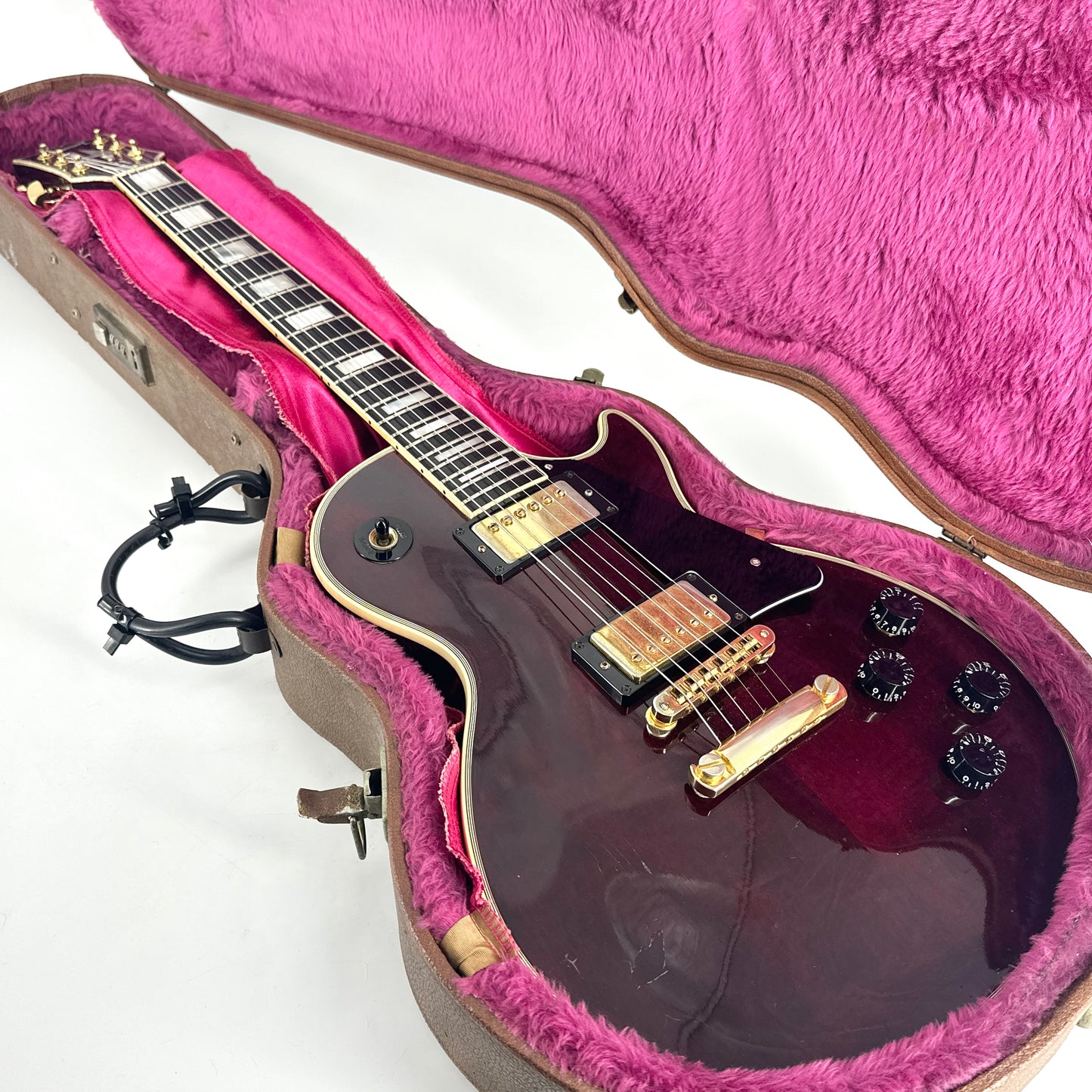 1995 Gibson Les Paul Custom – Wine Red