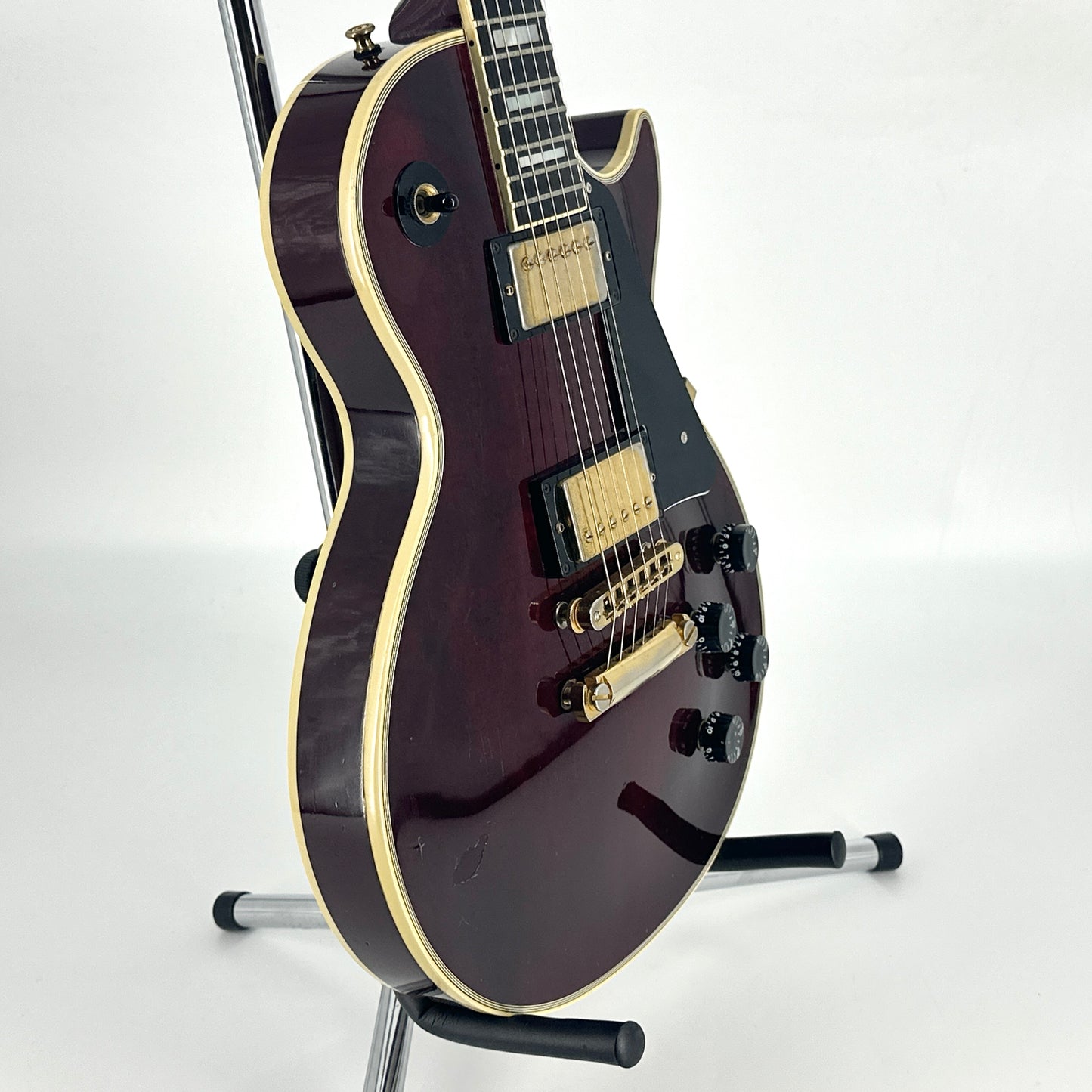 1995 Gibson Les Paul Custom – Wine Red