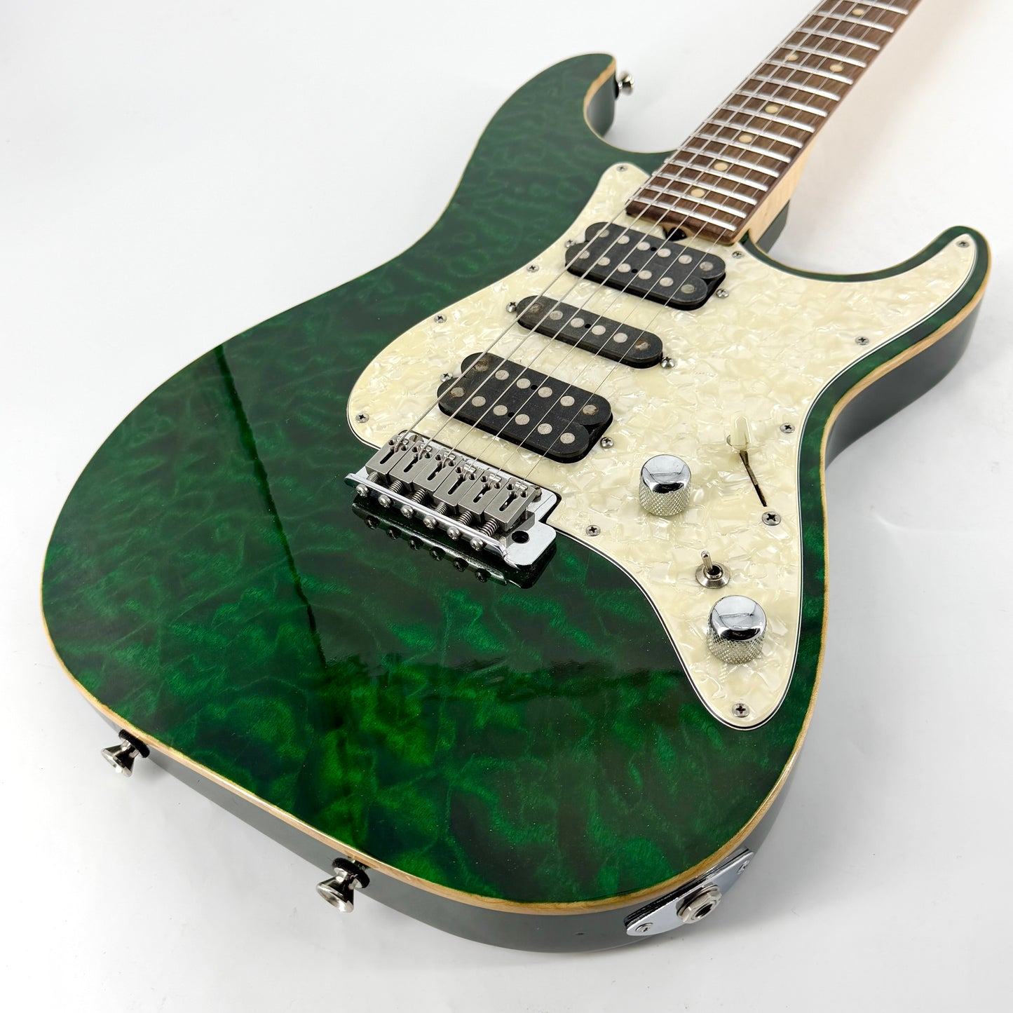 2004 Tom Anderson Hollow Drop Top Classic – Translucent Forest Green