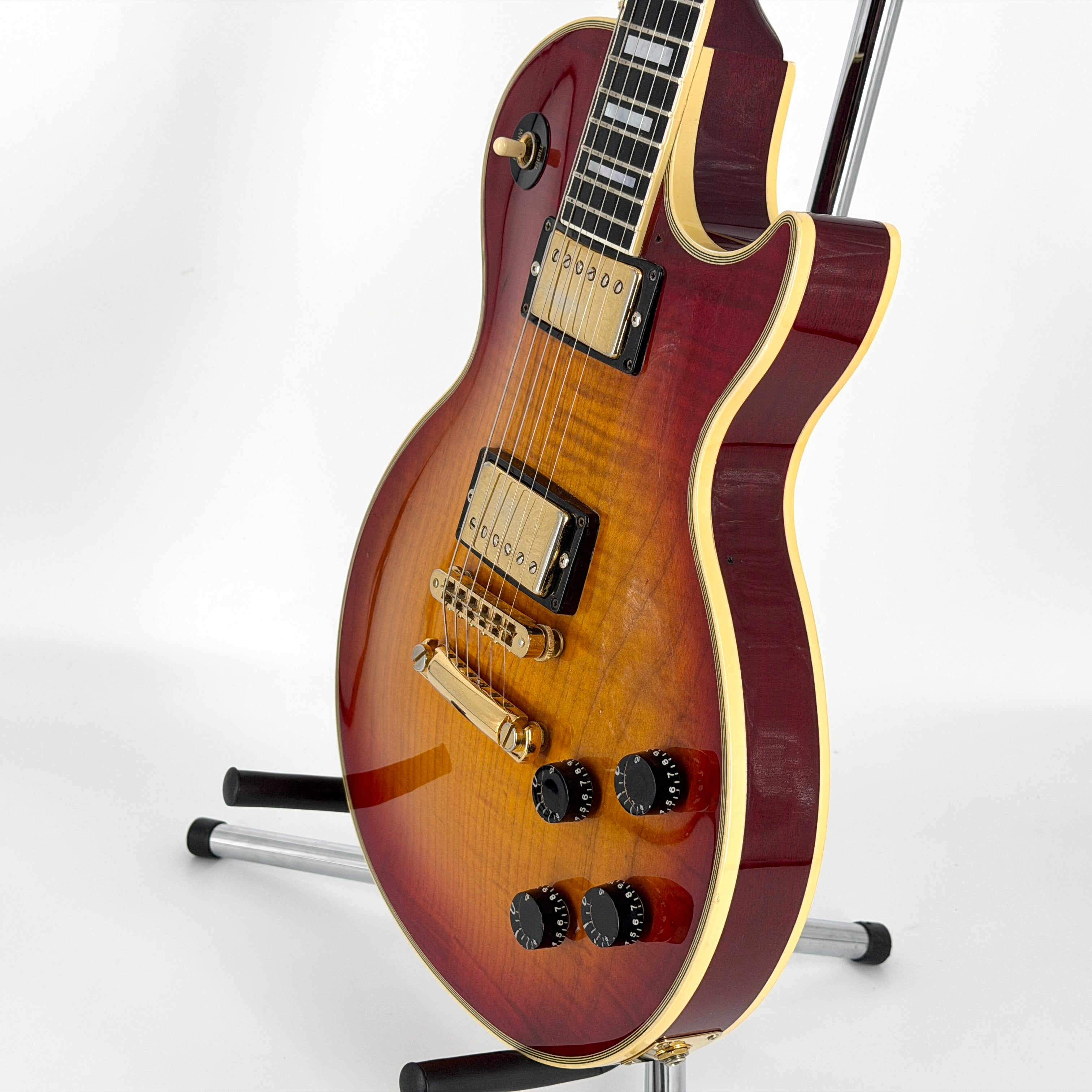 1990 Gibson Les Paul Custom – Cherry Sunburst – Jordan Guitars