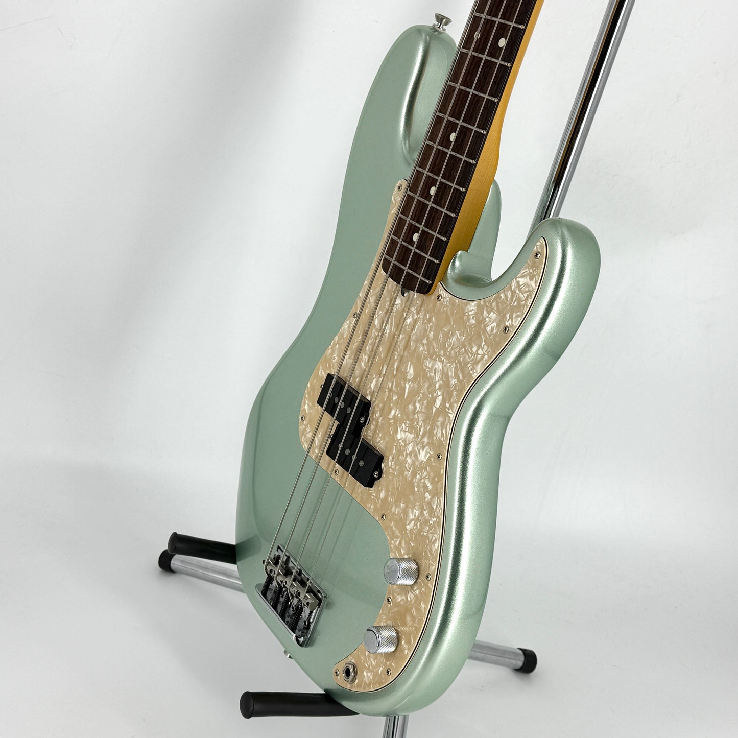 2020 Fender American Professional II Precision Bass - Mystic Surf Green