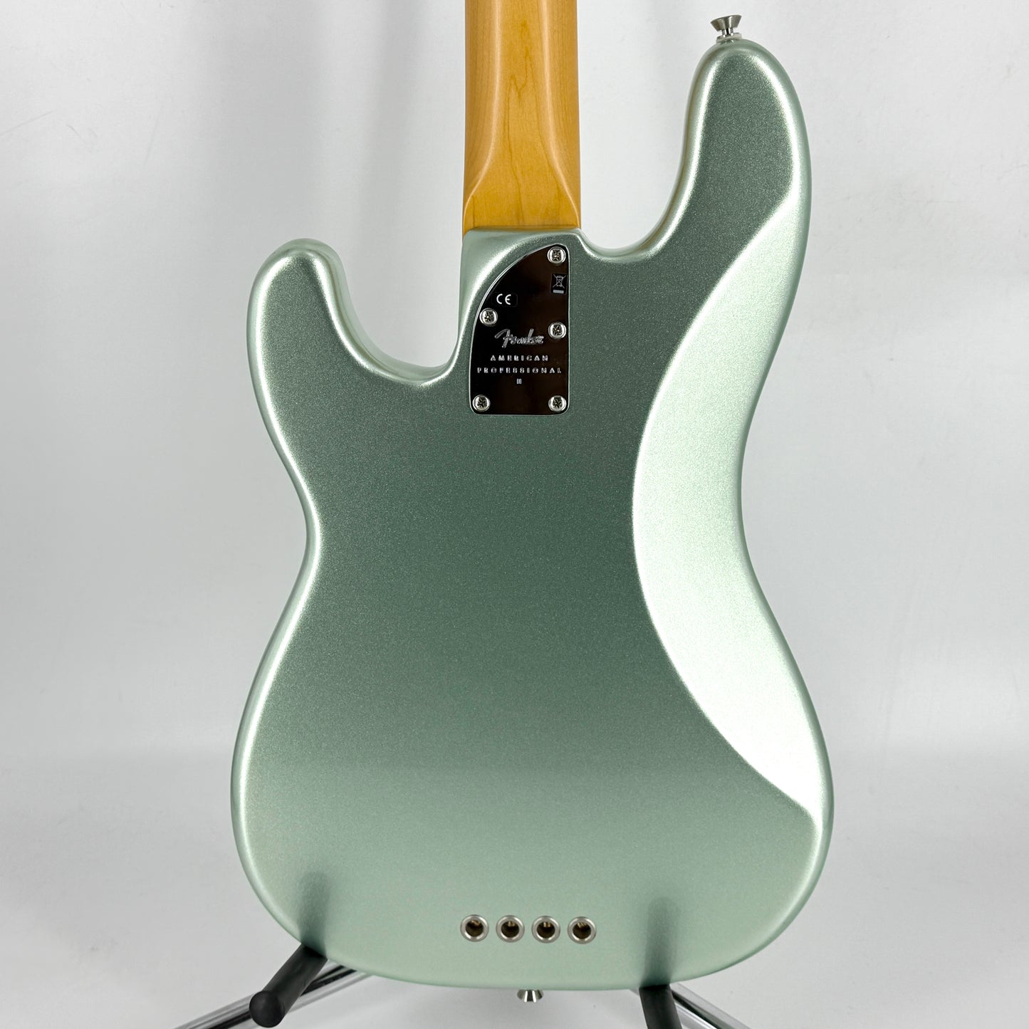 2020 Fender American Professional II Precision Bass - Mystic Surf Green