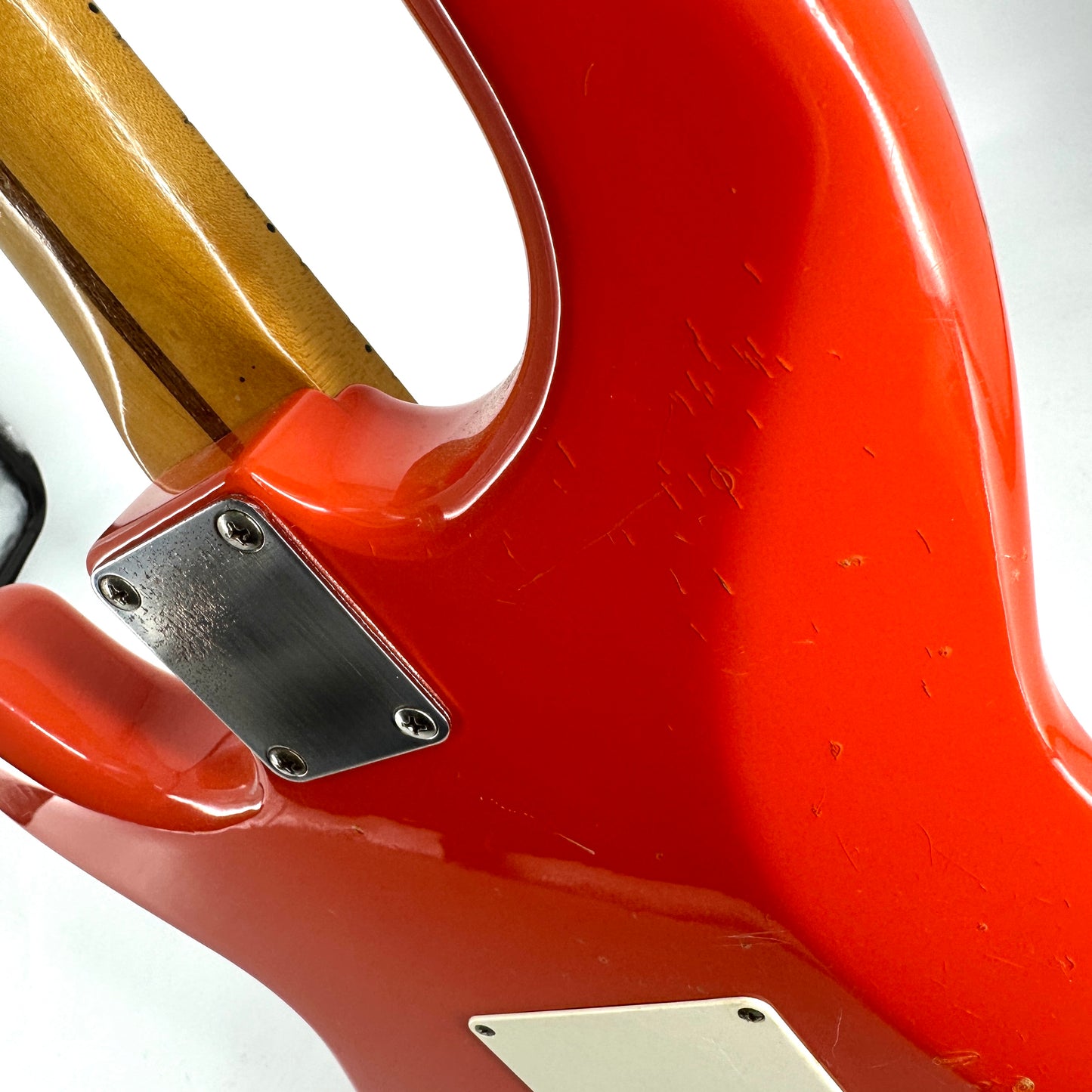 1991 Fender Squier Hank Marvin Japan Stratocaster – Fiesta Red