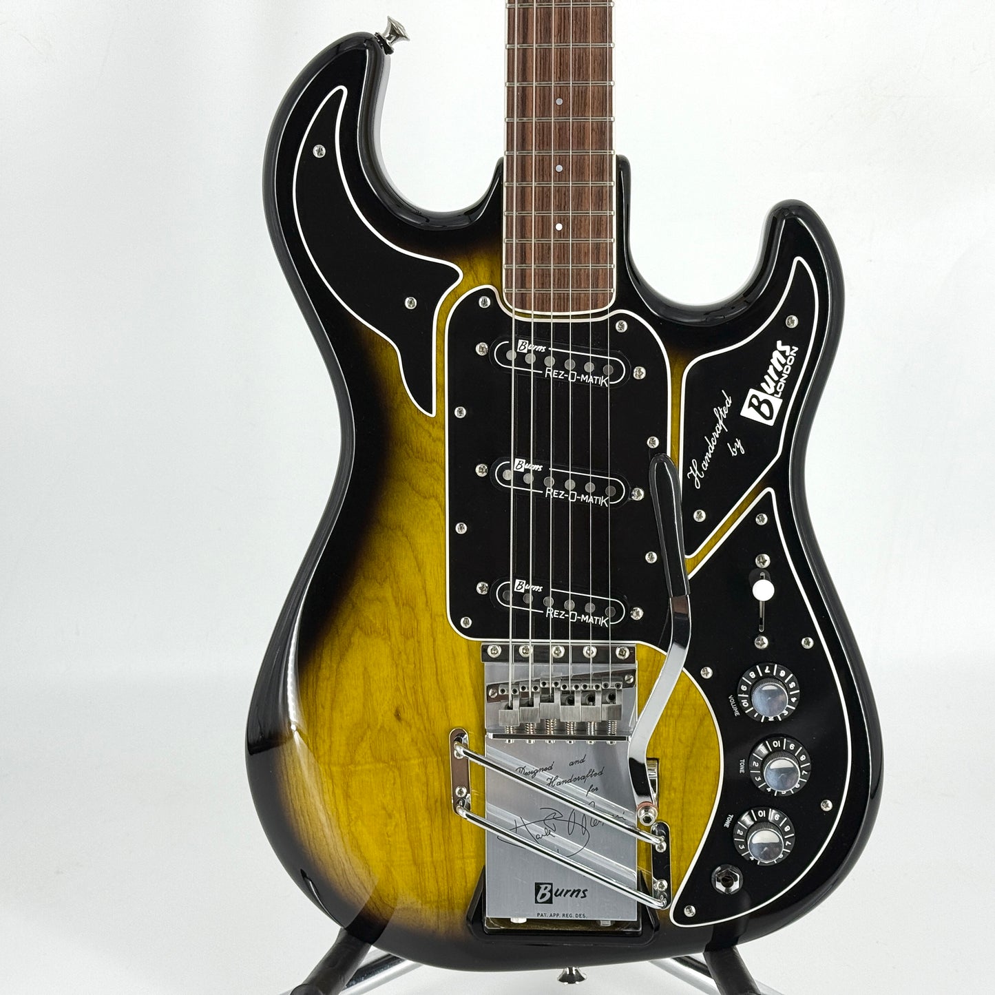 2004 Burns 40th Anniversary Hank Marvin 'The Marvin' Signature - Green Sunburst