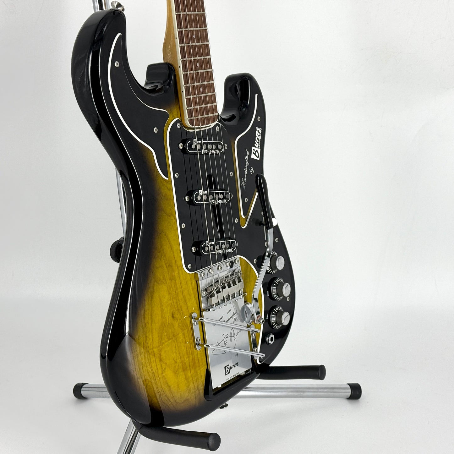 2004 Burns 40th Anniversary Hank Marvin 'The Marvin' Signature - Green Sunburst
