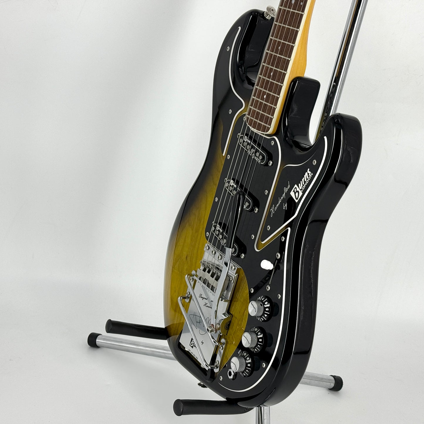 2004 Burns 40th Anniversary Hank Marvin 'The Marvin' Signature - Green Sunburst