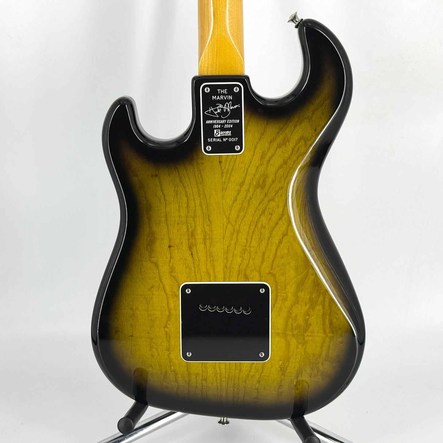 2004 Burns 40th Anniversary Hank Marvin 'The Marvin' Signature - Green Sunburst