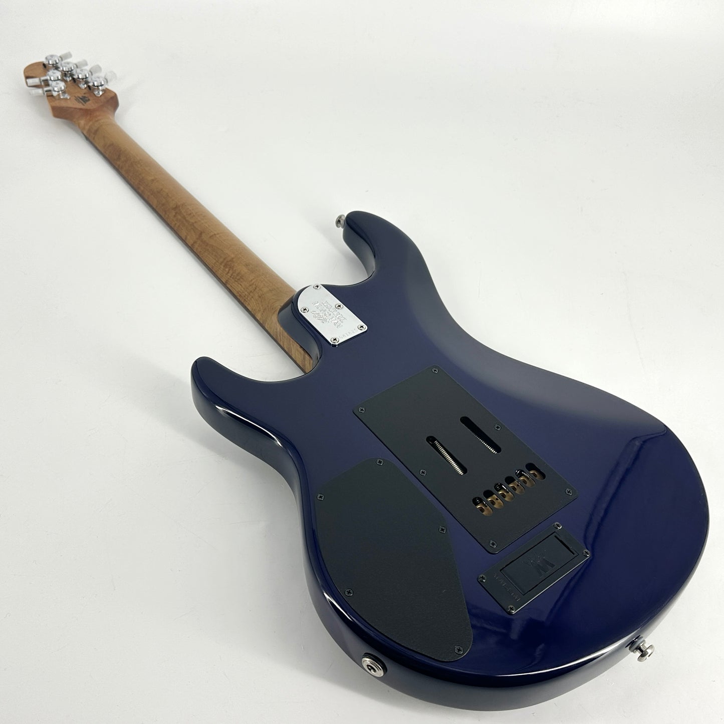 2017 Ernie Ball Music Man BFR Luke III - Blueberry Burst Flame