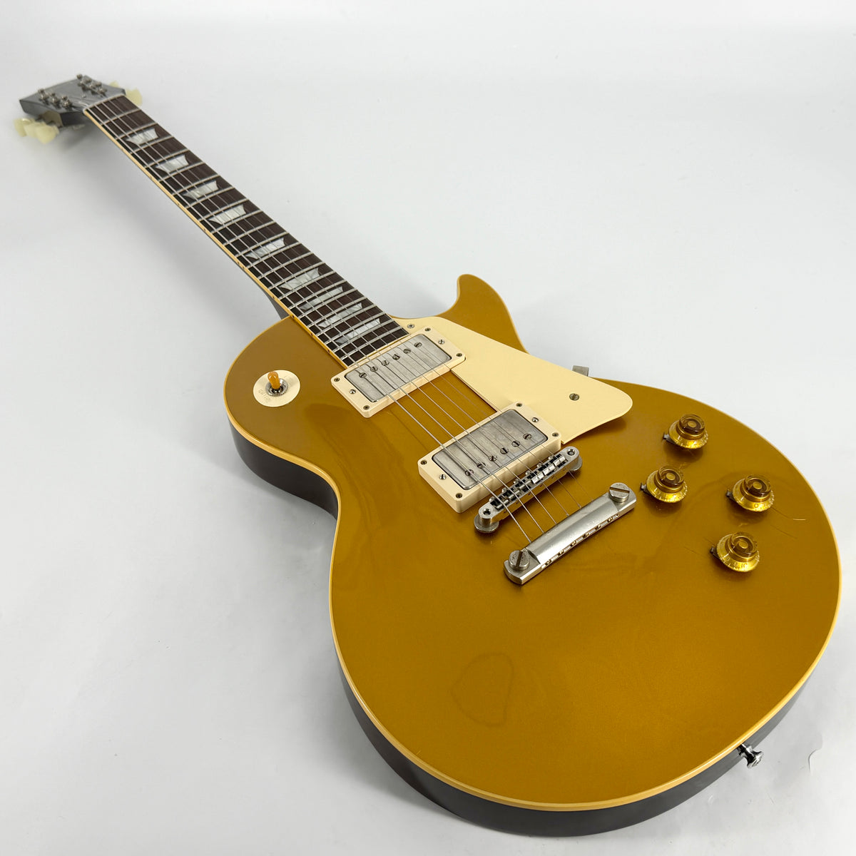 2017 Gibson Custom Shop 1957 Les Paul Standard Reissue - Gold Top Dark Back