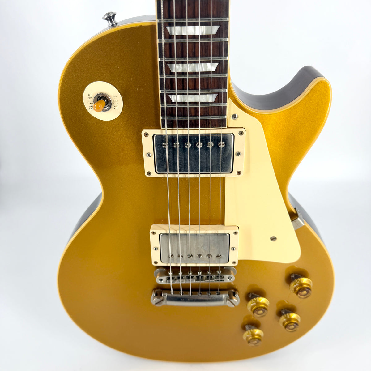 2017 Gibson Custom Shop 1957 Les Paul Standard Reissue - Gold Top Dark Back