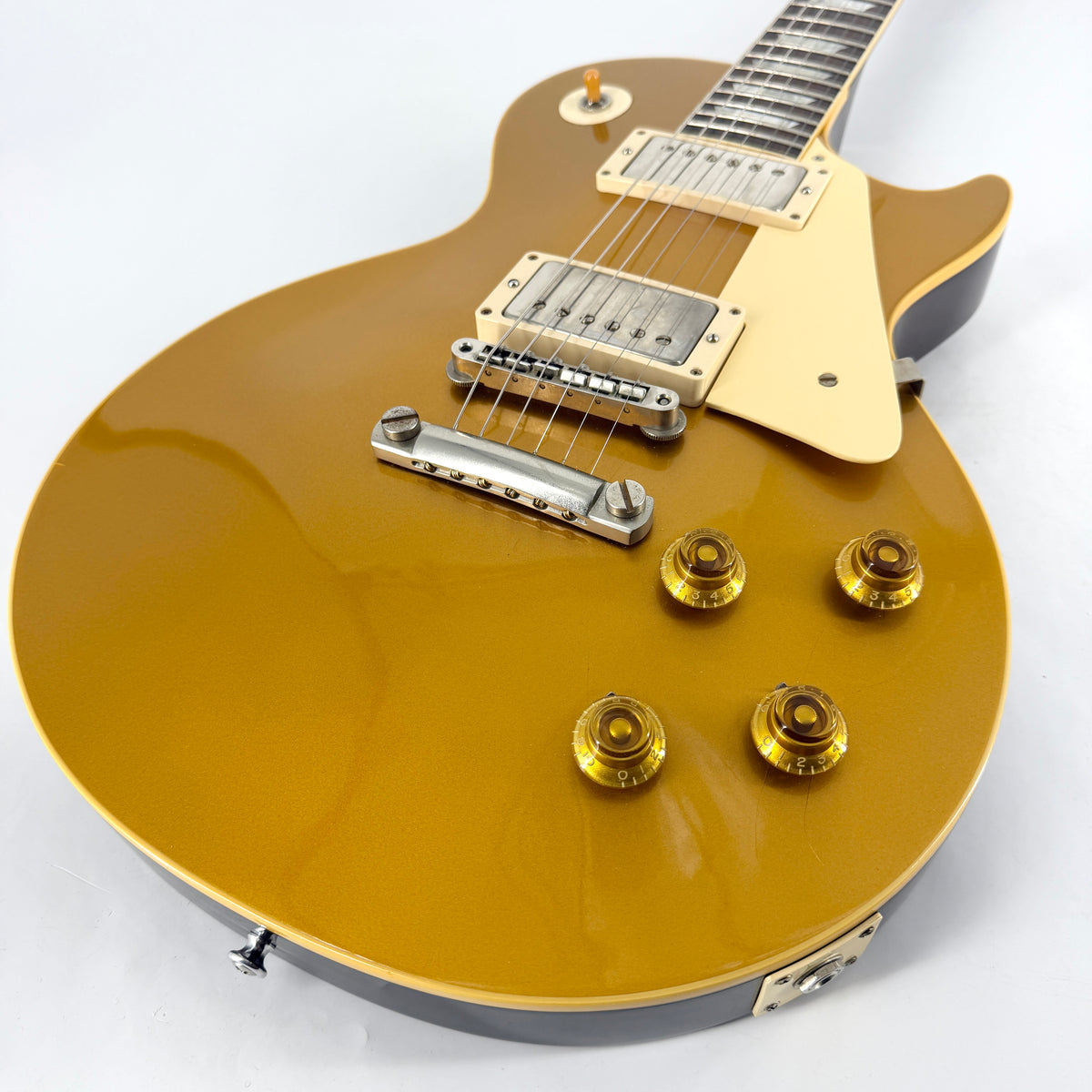 2017 Gibson Custom Shop 1957 Les Paul Standard Reissue - Gold Top Dark Back