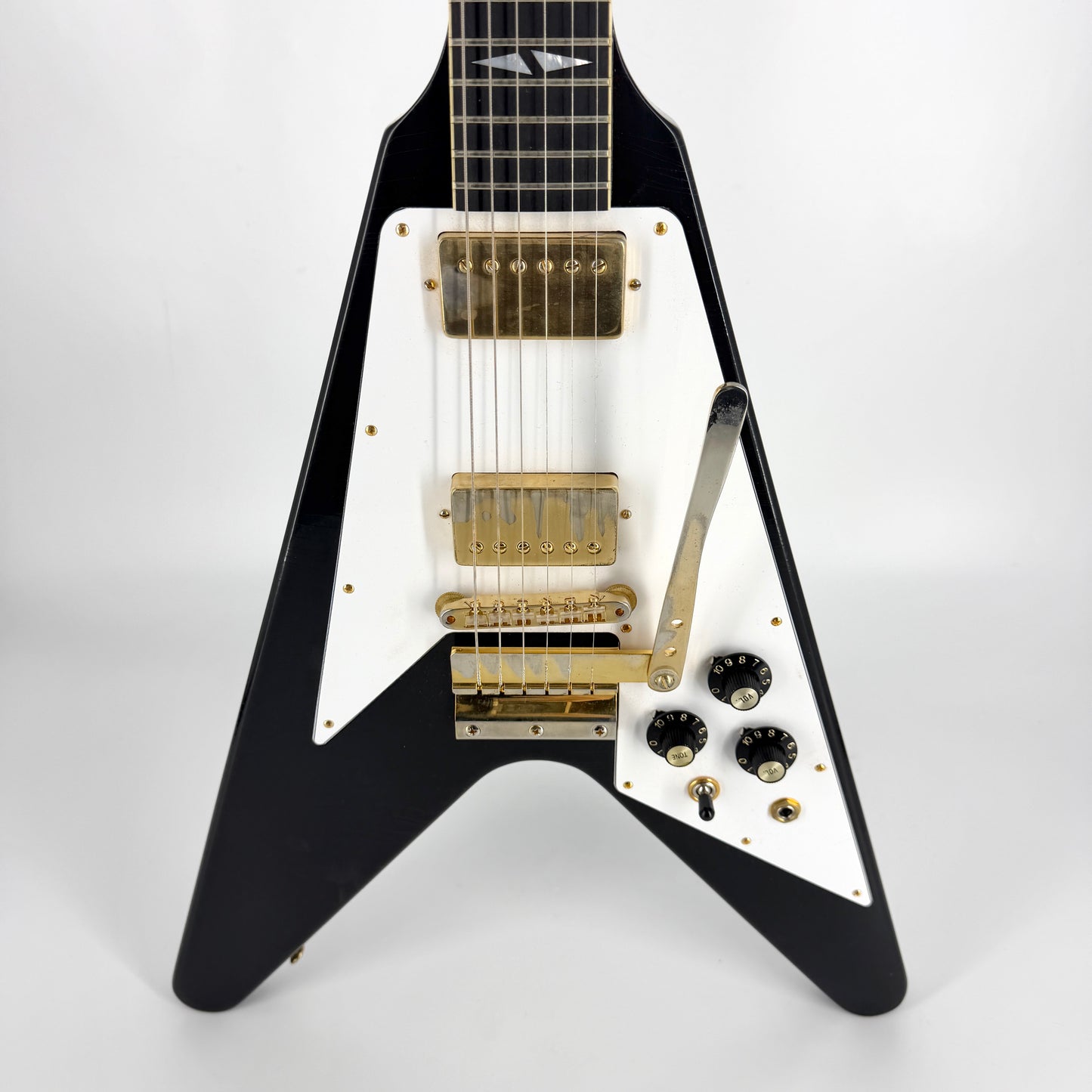 2020 Gibson Custom Shop Murphy Aged Jimi Hendrix 1969 Flying V - Ebony