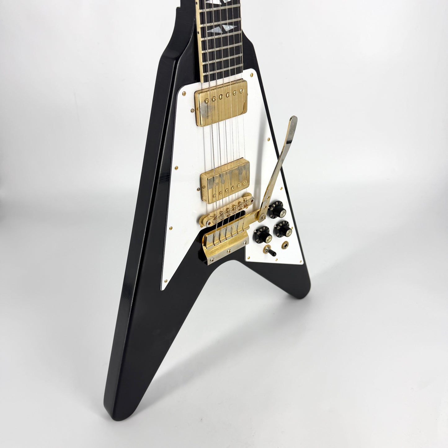 2020 Gibson Custom Shop Murphy Aged Jimi Hendrix 1969 Flying V - Ebony