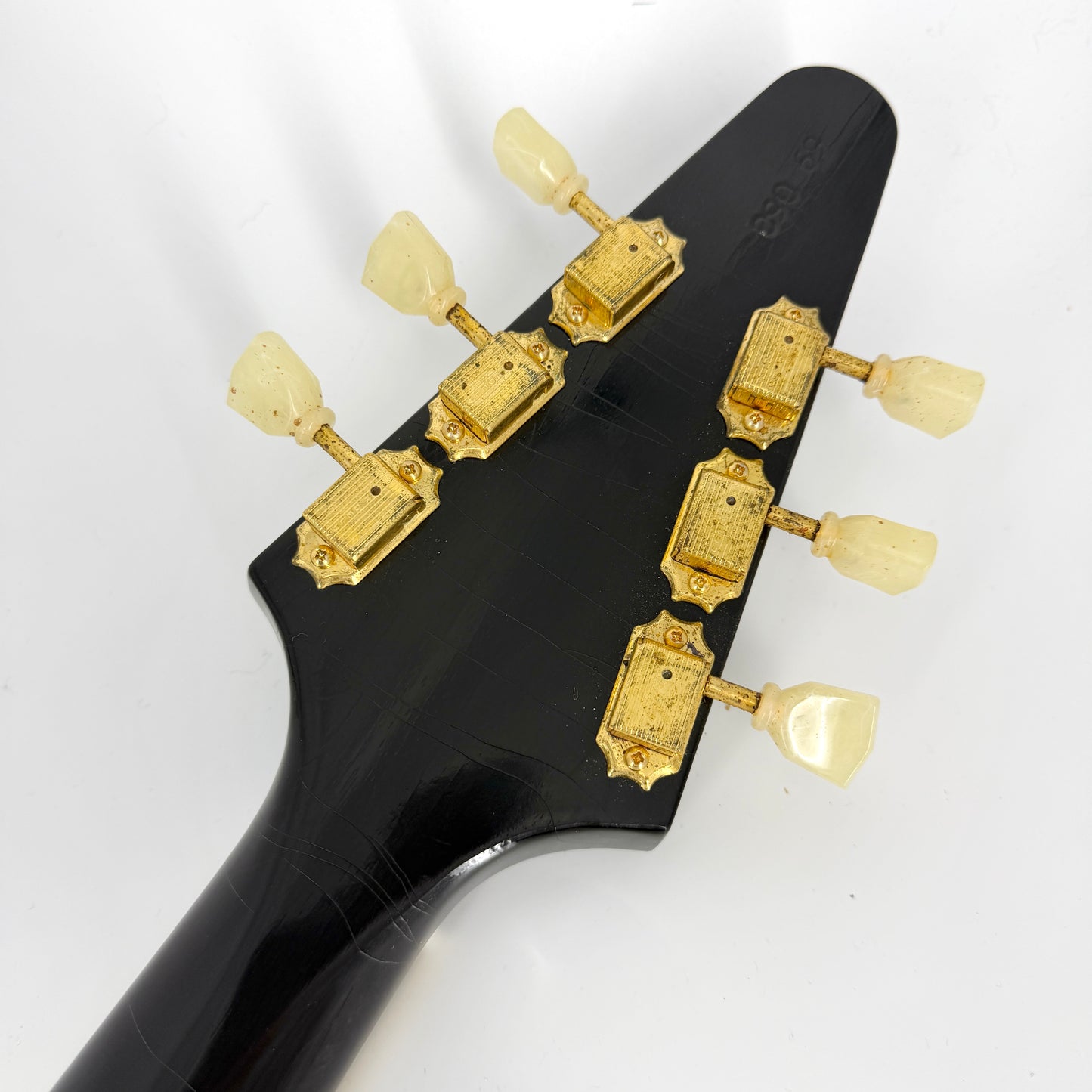 2020 Gibson Custom Shop Murphy Aged Jimi Hendrix 1969 Flying V - Ebony