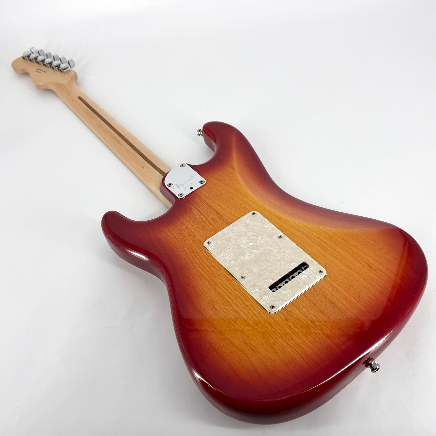 2007 Fender American Deluxe Ash Stratocaster – Aged Cherry Burst