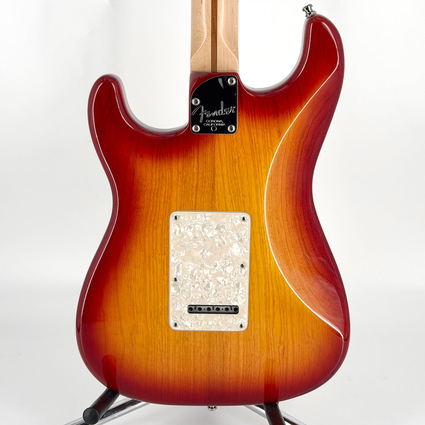 2007 Fender American Deluxe Ash Stratocaster – Aged Cherry Burst