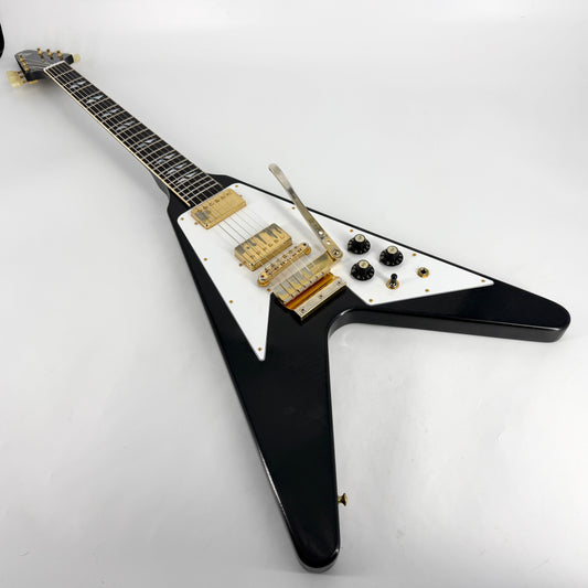 2020 Gibson Custom Shop Murphy Aged Jimi Hendrix 1969 Flying V - Ebony
