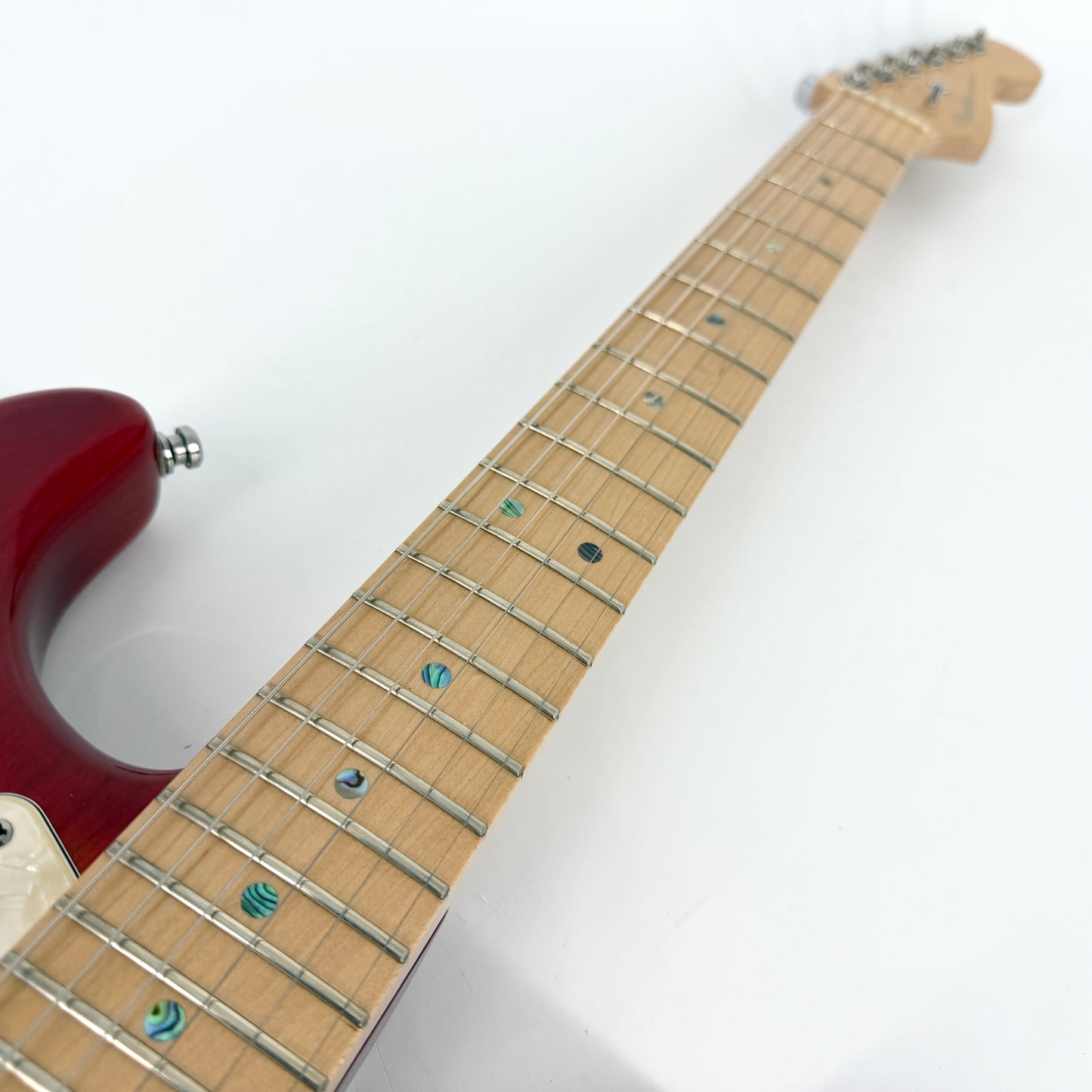 2007 Fender American Deluxe Ash Stratocaster – Aged Cherry Burst