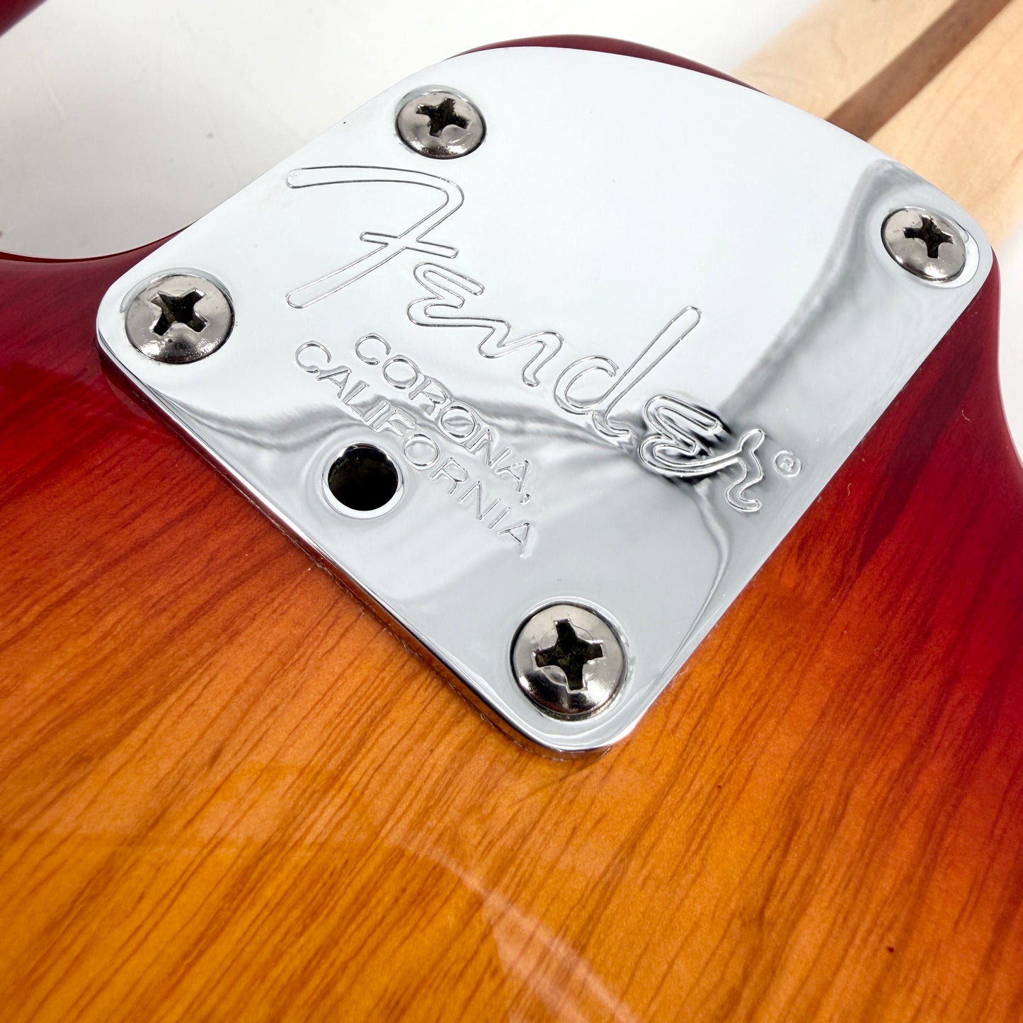 2007 Fender American Deluxe Ash Stratocaster – Aged Cherry Burst