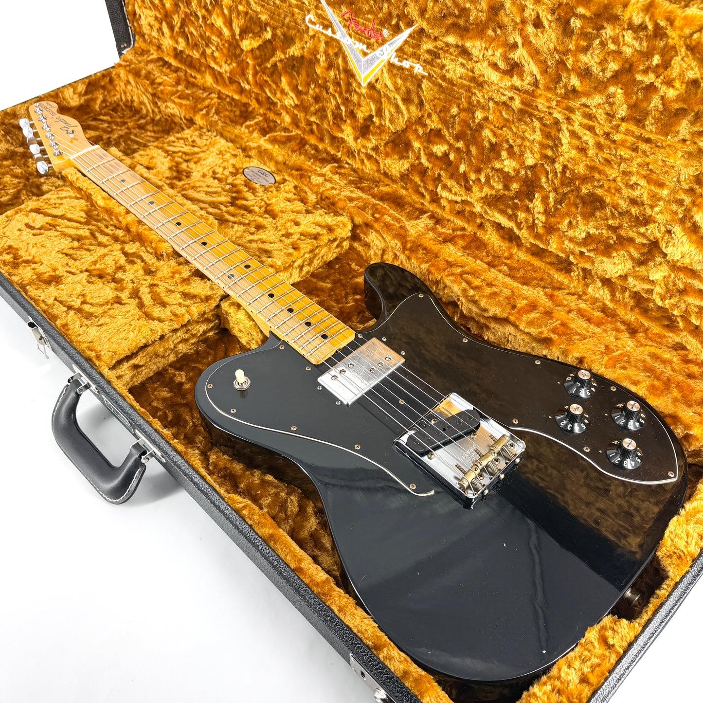 2025 Fender Custom Shop ’72 Custom Journeyman Relic Telecaster – Aged Black