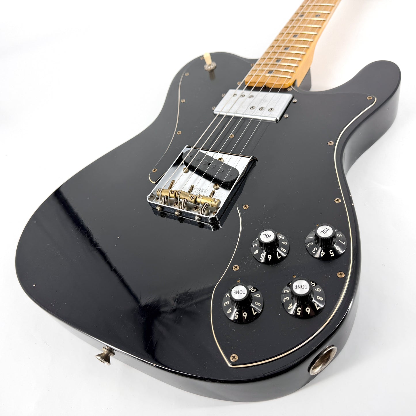 2025 Fender Custom Shop ’72 Custom Journeyman Relic Telecaster – Aged Black