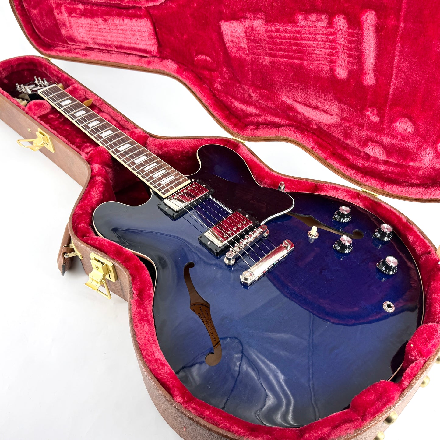 2024 Gibson ES-335 Figured – Deep Ocean Burst