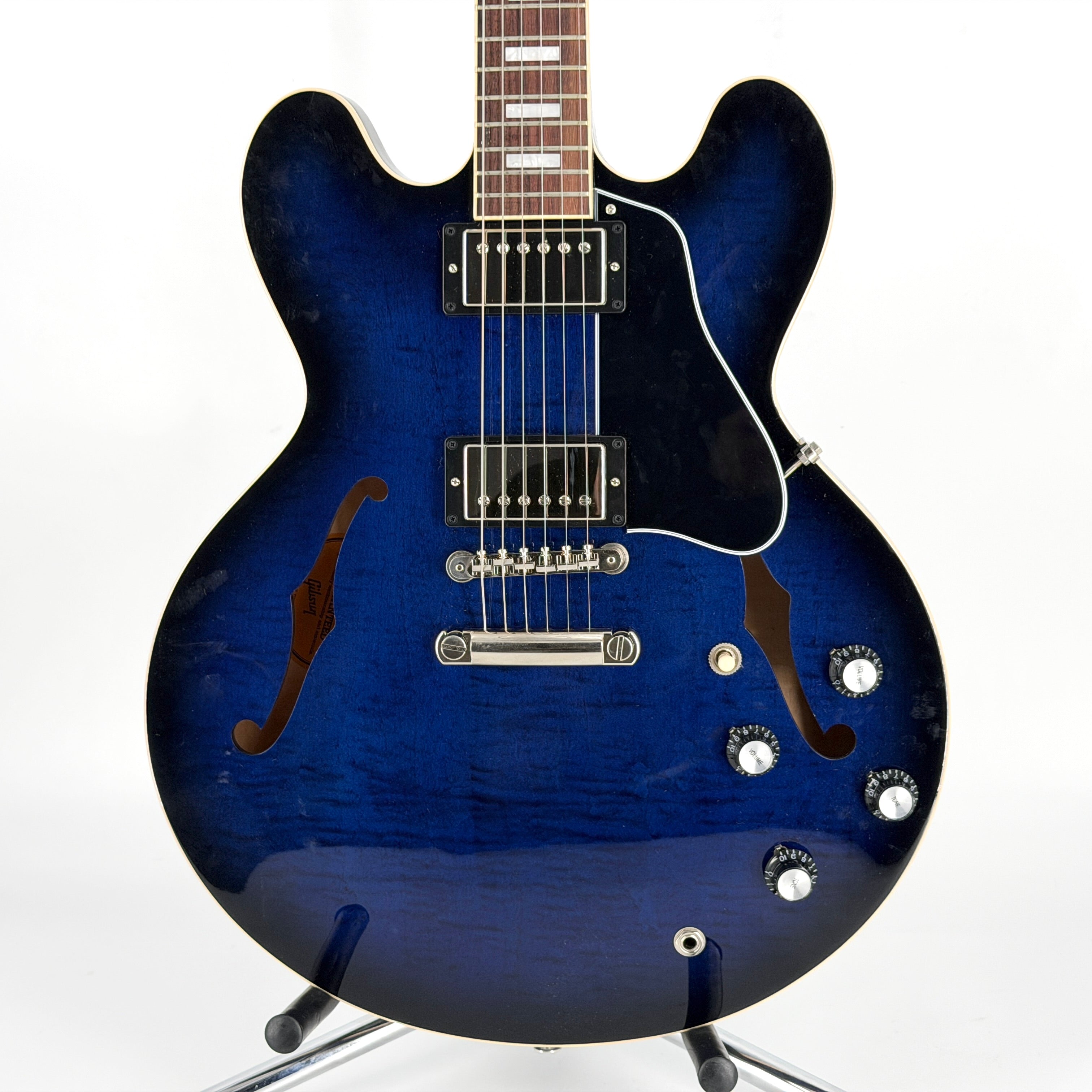 2024 Gibson ES-335 Figured – Deep Ocean Burst – Jordan Guitars