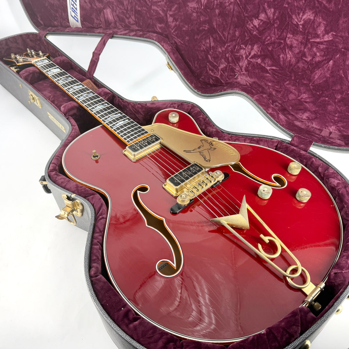 2013 Gretsch Custom Shop Stephen Stern Masterbuilt Falcon Relic G6136CST - Firebird Red