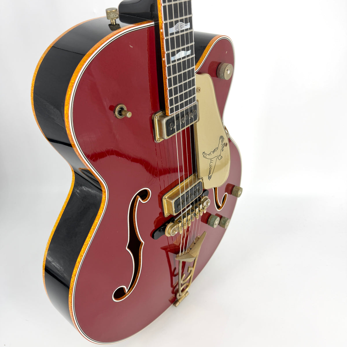 2013 Gretsch Custom Shop Stephen Stern Masterbuilt Falcon Relic G6136CST - Firebird Red