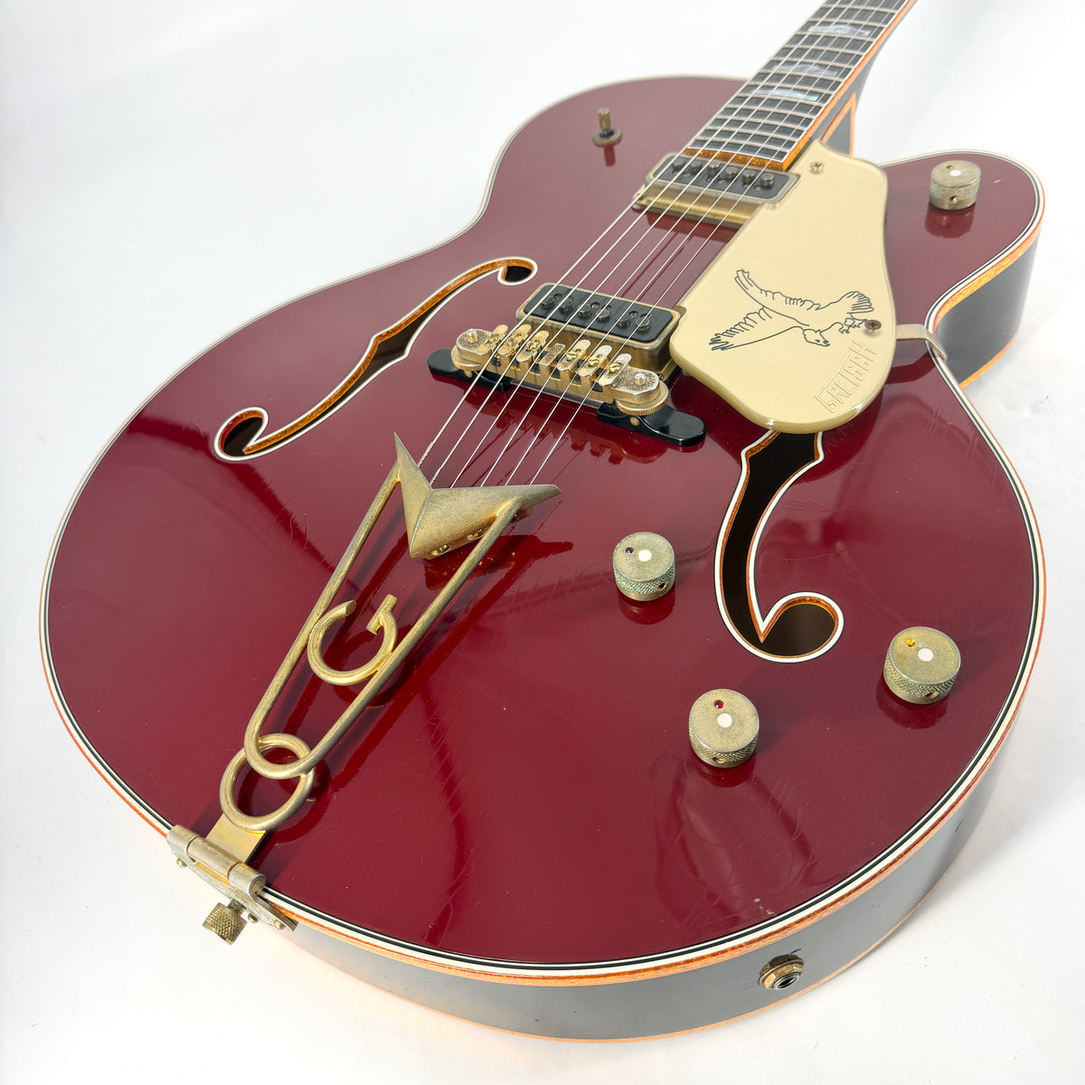2013 Gretsch Custom Shop Stephen Stern Masterbuilt Falcon Relic G6136CST - Firebird Red