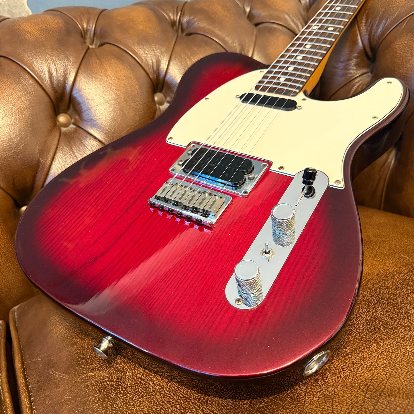 1989 Fender Telecaster Plus V1 - Crimson Burst