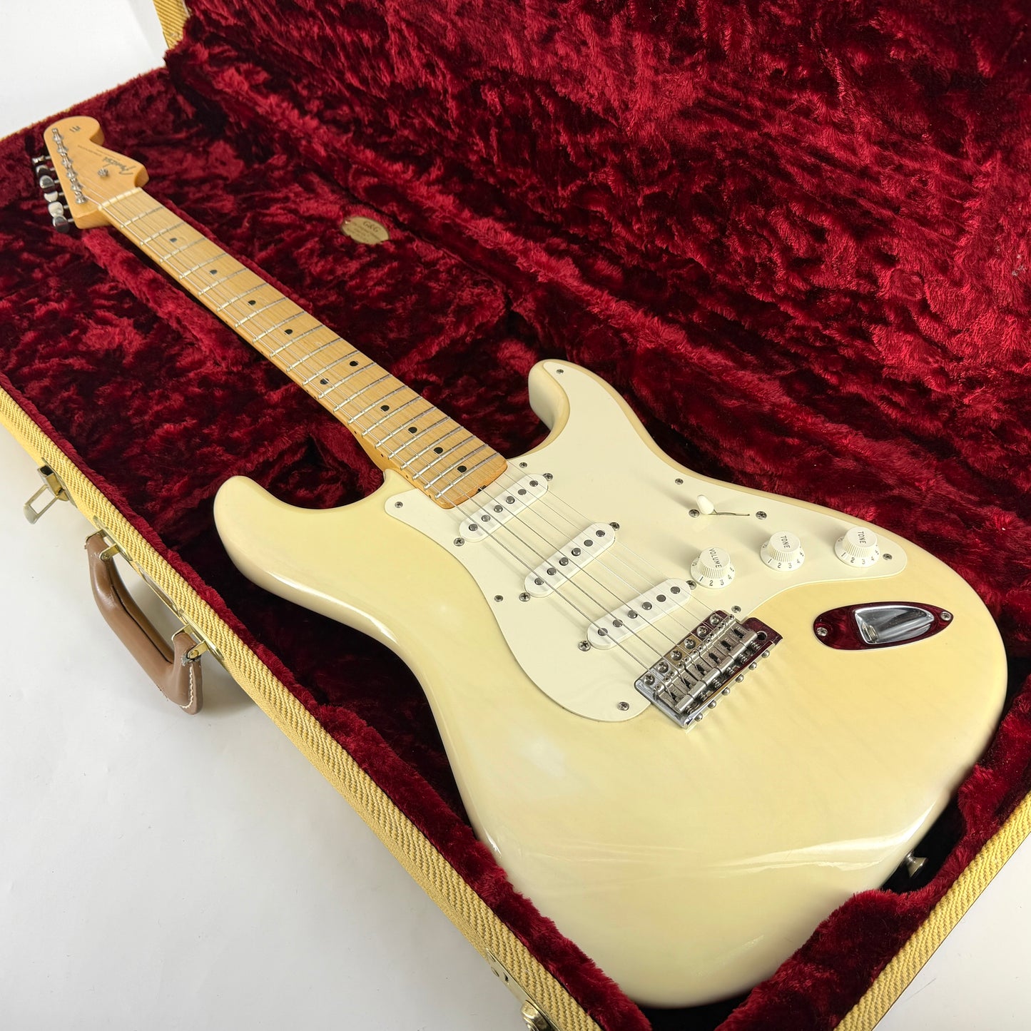 2013 Fender Custom Shop ’55 Stratocaster NOS Yamano - White Blonde