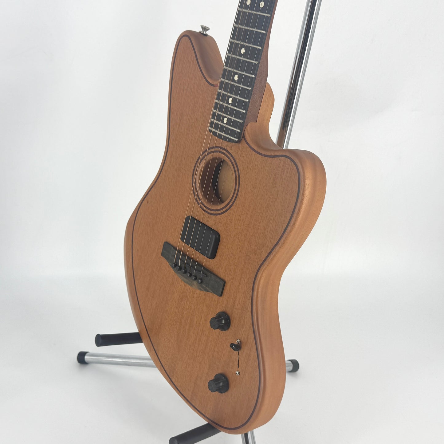 2023 Fender American Acoustasonic Jazzmaster - All Mahogany