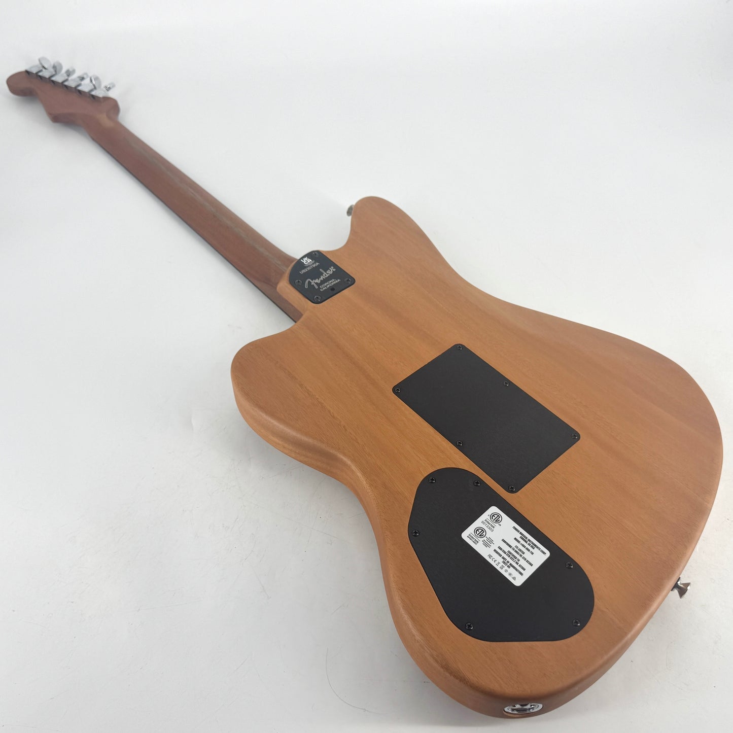 2023 Fender American Acoustasonic Jazzmaster - All Mahogany
