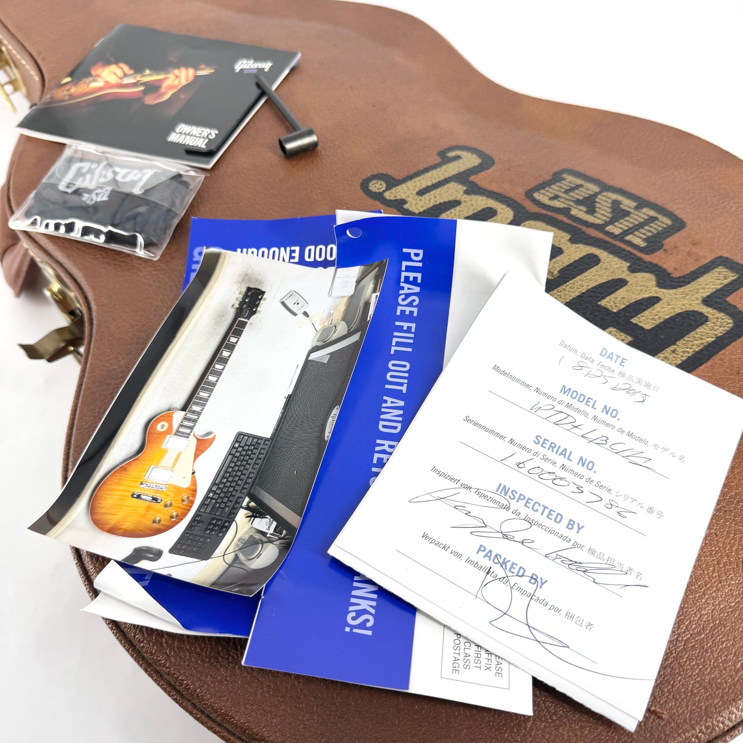 2016 Gibson Les Paul Traditional – Light Burst