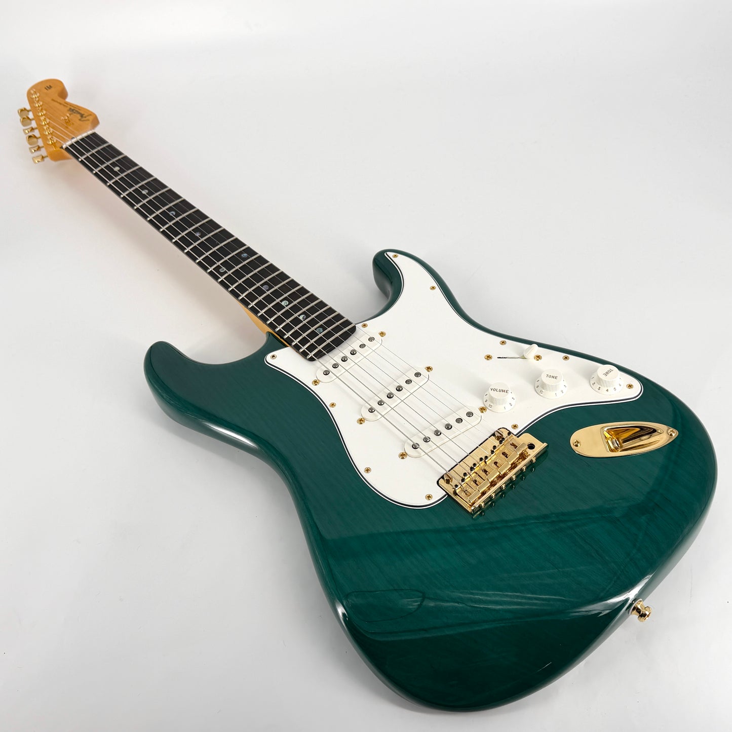 2024 Fender Custom Shop '60 Stratocaster NOS - Teal Green Transparent