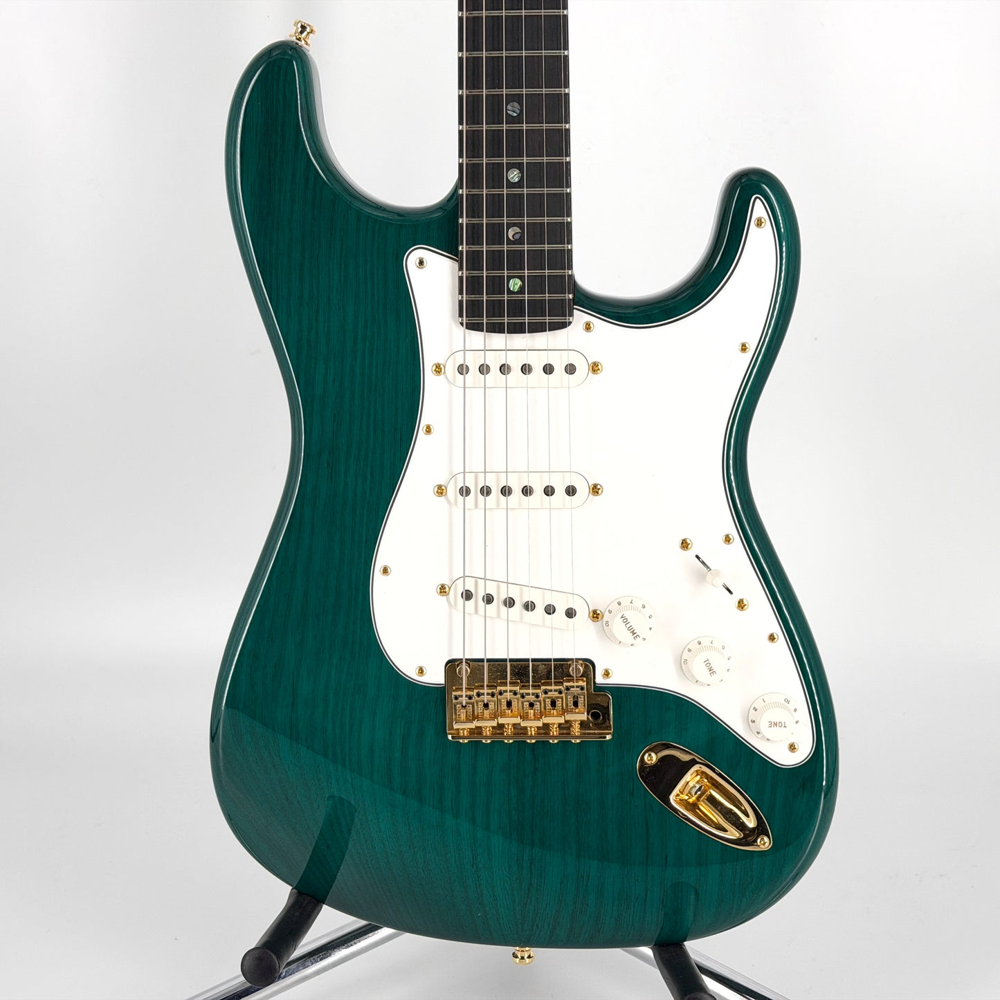 2024 Fender Custom Shop '60 Stratocaster NOS - Teal Green Transparent
