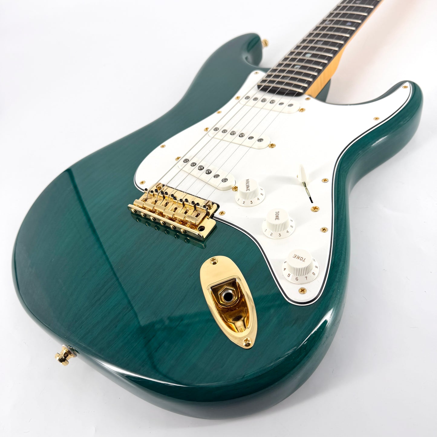 2024 Fender Custom Shop '60 Stratocaster NOS - Teal Green Transparent