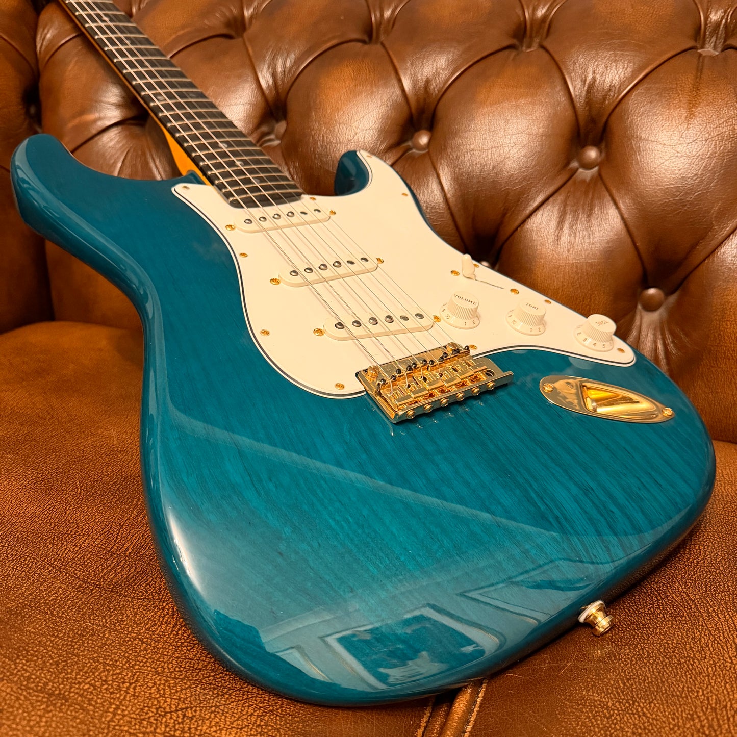 2024 Fender Custom Shop '60 Stratocaster NOS - Teal Green Transparent